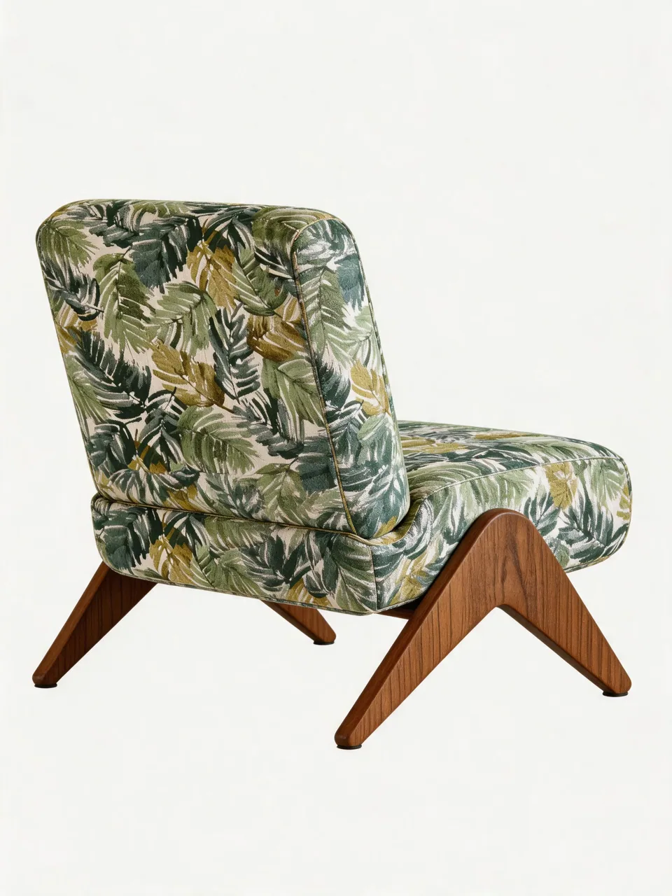 Cairns Palm Print Lounge Chair view 2