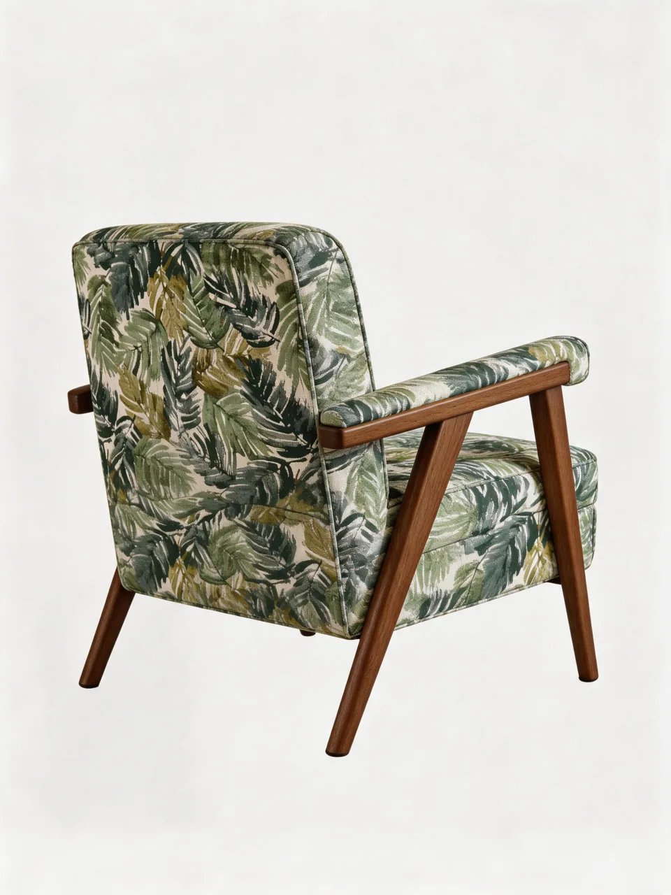 Cairns Palm Print Lounge Chair view 5