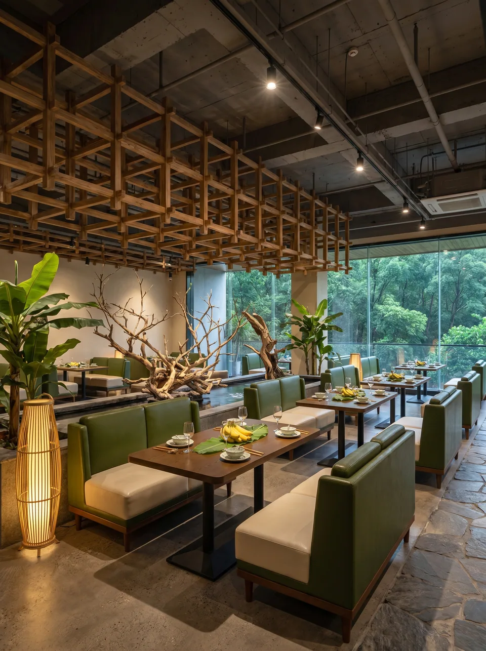 Daintree Leather Box Booth view 6