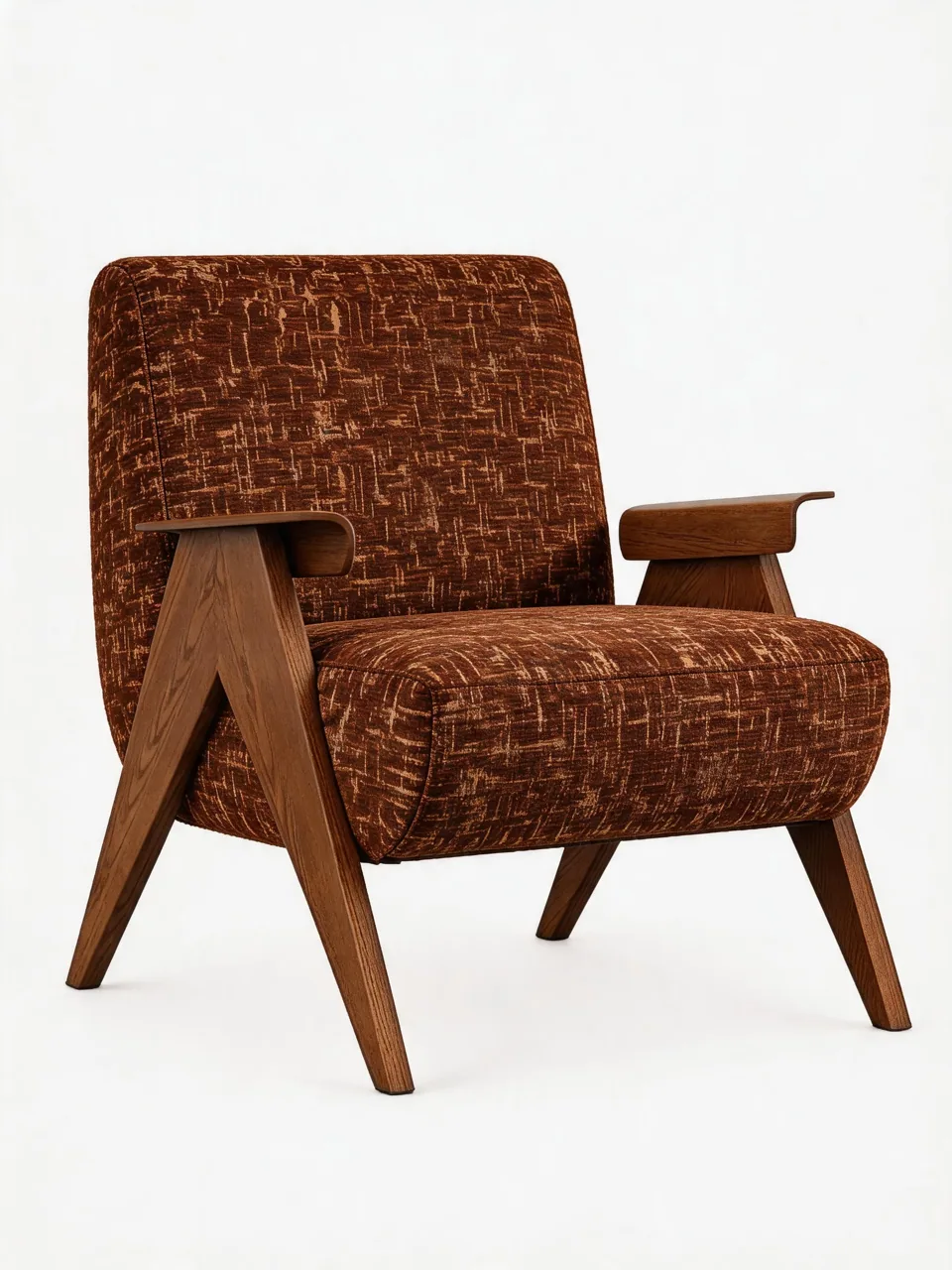 Kalgoorlie Rust Compass Armchair