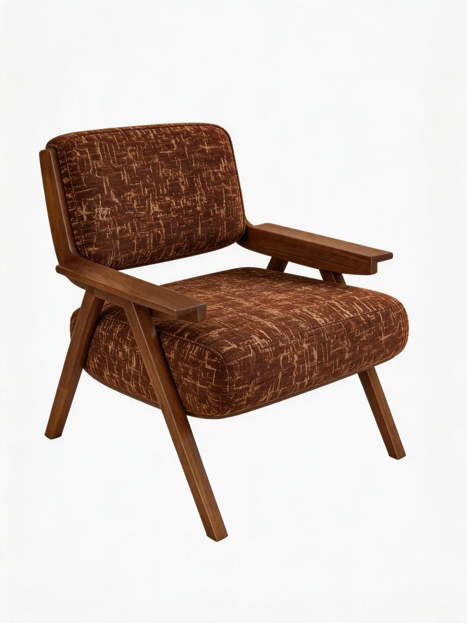 Kalgoorlie Rust Compass Armchair view 3