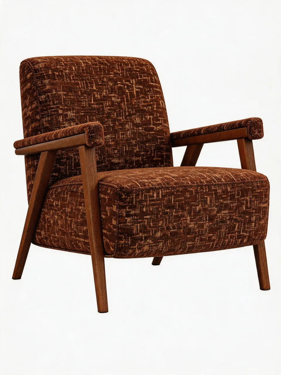 Kalgoorlie Rust Compass Armchair view 4